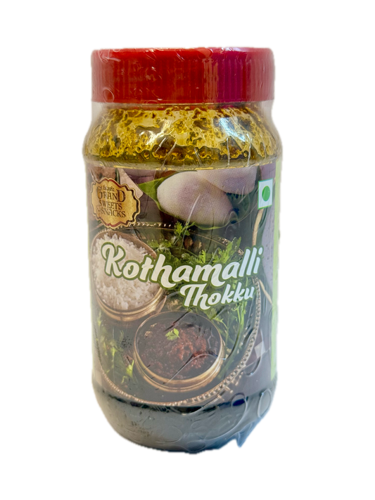 Kothamalli Thokku